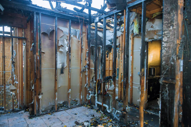 Professional Soot Cleanup technician working in Lake Hiawatha, NJ